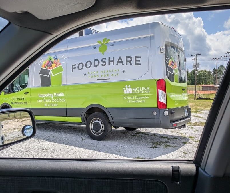 Food Share Boxes on June 23 – Job Well Done!